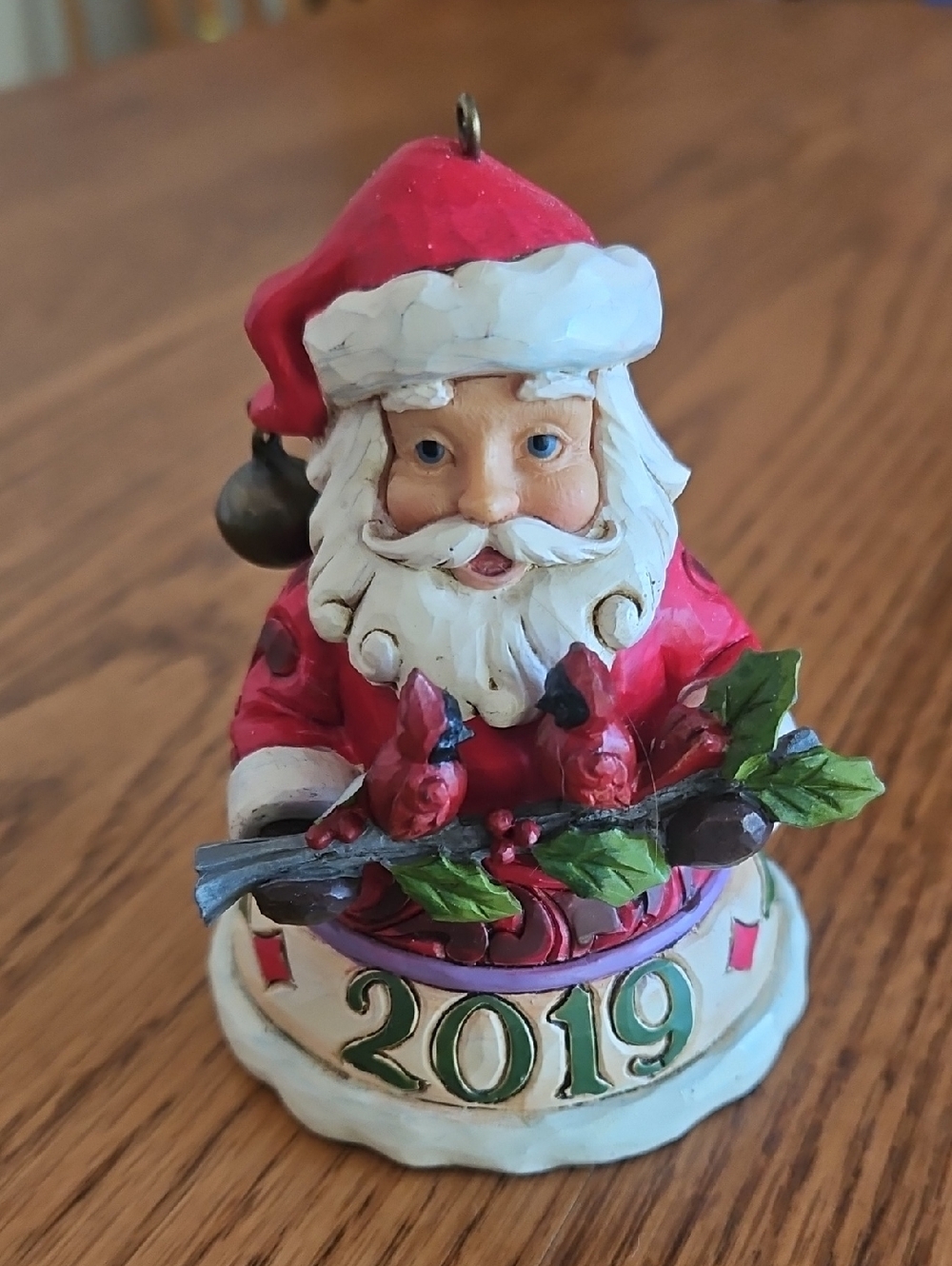 Jim Shore 2019 Santa Ornament AUTOGRAPHED SIGNATURE